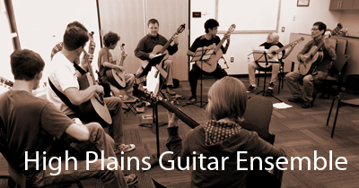 High Plains Guitar Ensemble - Michael Quam,
director